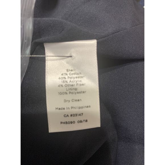 Talbots Tweed Knee Length Lined Pencil Skirt Crest Buttons Career Preppy 16 NWOT - Picture 8 of 9